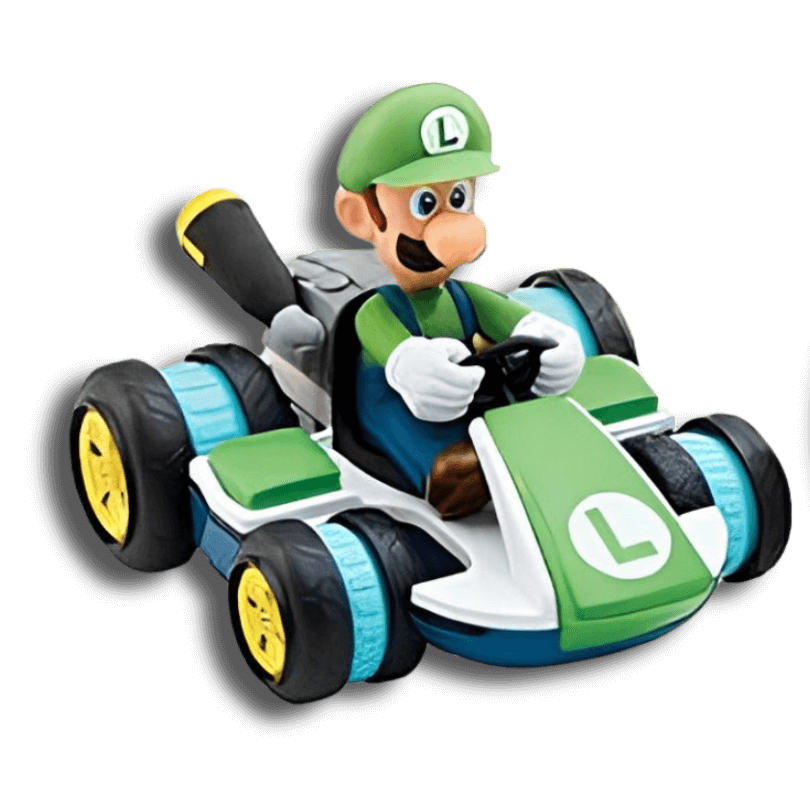 Carrinho de Controle Remoto Super Mário Kart GO Ridere Toys®